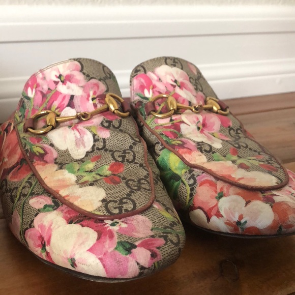 Gucci Floral Princeton Loafer Slide - Picture 4 of 4